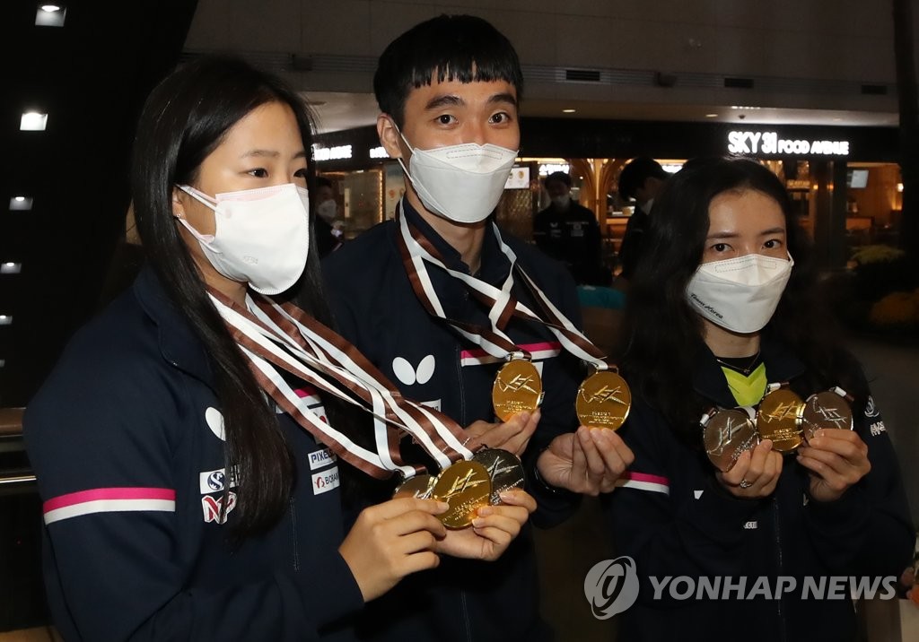 '아시아 남자탁구 챔피언' 이상수 "더 도약하겠습니다"