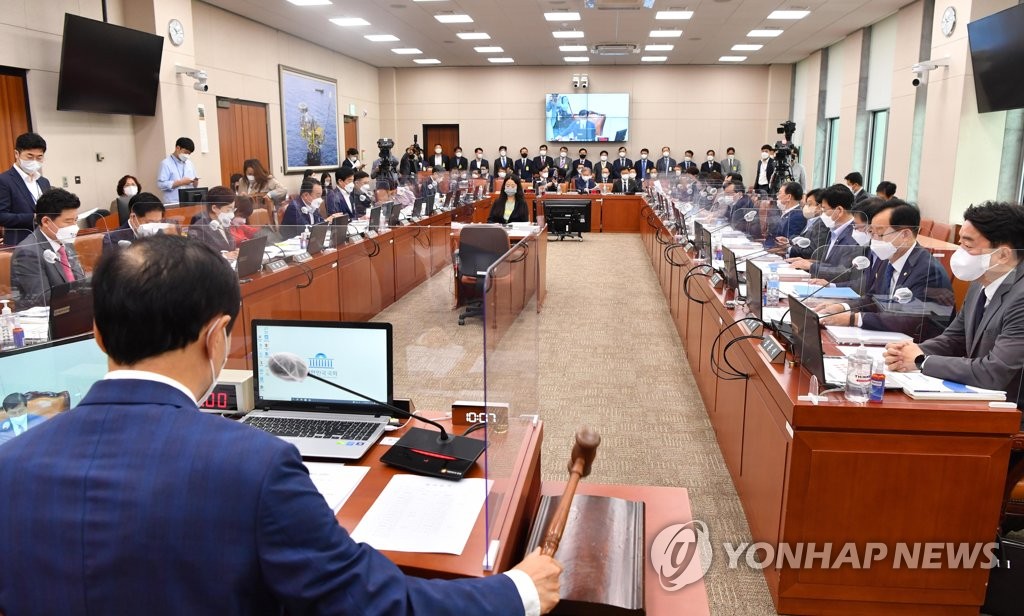 산자위 국감서 조성은 도마위…野 "마세라티 타는 파렴치범"