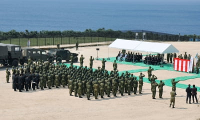 "일본 자위대, 30년 만에 첫 대규모 군사 훈련"…중국 겨냥했나