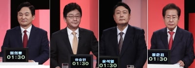 국민의힘 경선 순위 공방…윤석열 측 "洪에 4%p 앞섰다" 주장