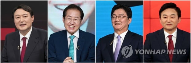 교회 가고, 경북·호남 훑고…막오른 국힘 '4강 레이스'