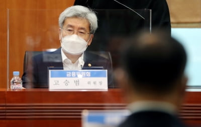 고승범 "실수요 대출도 상환능력 범위내 진행돼야"