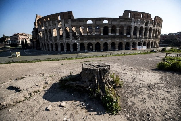 이탈리아 로마에 있는 대표적인 관광 명소 콜로세움 /사진=EPA