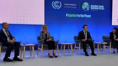 조용병 신한금융 회장, COP26서 탄소중립금융 발표…아시아 민간 금융사 '최초'
