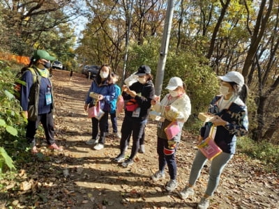 군포시, 수리산 산림욕장 내 체험프로그램 '시범 운영' 큰 호응