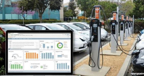 차지포인트(chargepoint) 충전소 사진. 자료: 차지포인트