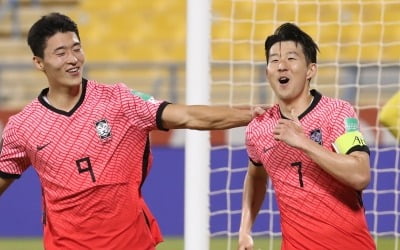한국, 이라크 3-0 완파 월드컵 본선 한발짝 더…손흥민 A매치 30호골