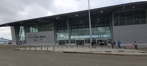 에콰도르 만타국제공항 모습. 한국공항공사제공