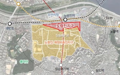 서울시, 노량진지구 재정비안 마련…동작구청 부지 이전후 복합개발