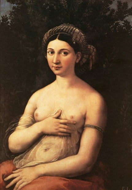라 포르나리나, 1518~1519, 로마국립고대미술관