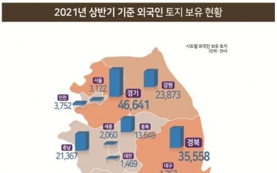 총액 31조, 여의도 88배가 '외국인 땅'…국적 확인해보니