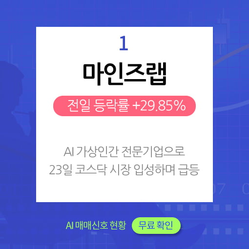 오후장 급등주 PICK 5 - 마인즈랩, 옴니시스템, 케이카...