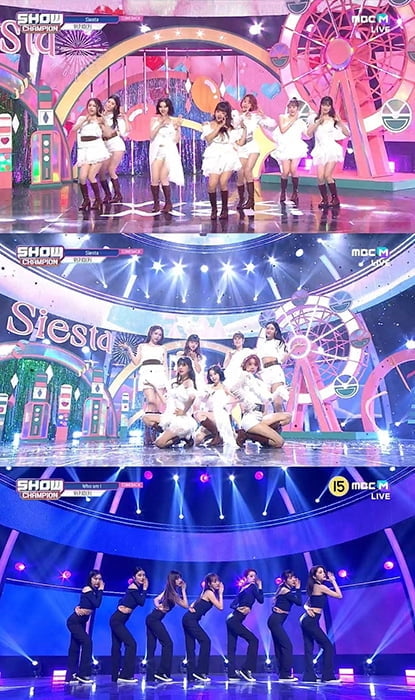 ‘쇼! 챔피언’ 위키미키와 함께 ‘Siesta’ 타임…기분 좋은 에너지 선사