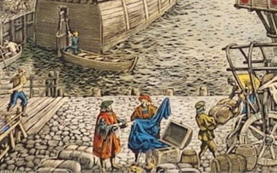  12세기 북독일 상인연합체로 출발…유럽으로 확산, 소금·옷감 등 동유럽 상품, 서유럽에 유통 역할 수행