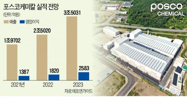 내화 벽돌 만들던 포스코케미칼…국내 유일 음·양극재 동시 양산