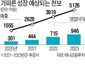 '역대 최대 매출' 천보, 사상 최고가 경신