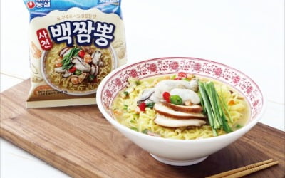 농심 사천백짬뽕, 시원하고 칼칼한 사천식 굴짬뽕 맛 그대로…숙취 해소에 딱!