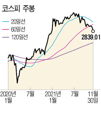 "코스피 2750까지 추가 하락할 수도"