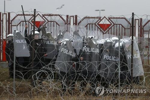 Barriers over humanitarianism... EU trying to block the influx of refugees