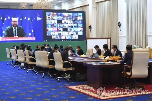 제13차 ASEM 정상회의 개막…'코로나19 극복' 방안 논의(종합)