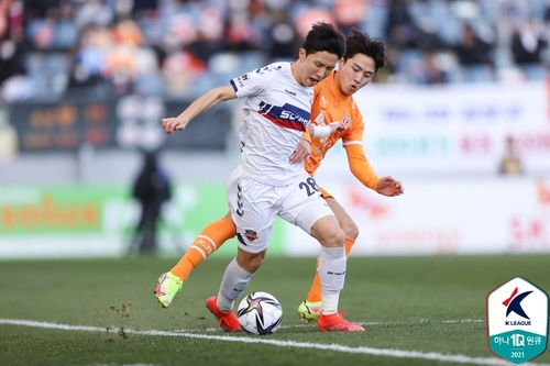 '주민규 통산 100호골' 제주, 수원FC에 1-0 승리…4위 확보(종합)