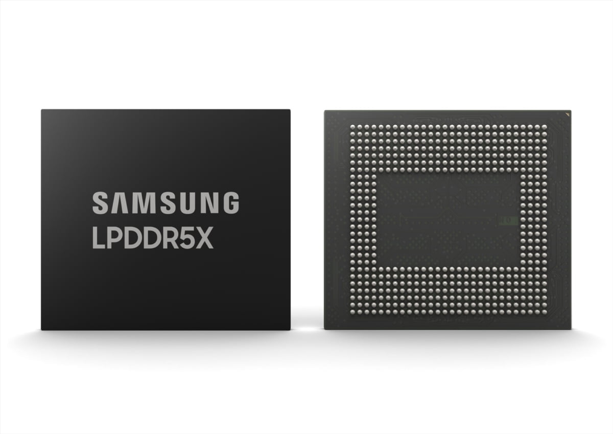 삼성전자, 현존 모바일 D램 중 최고 속도 'LPDDR5X' 개발
