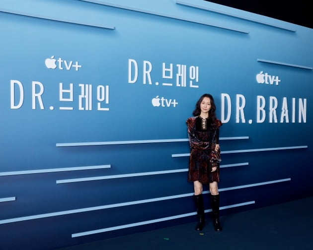 배우 이유영이 콘래드 서울 호텔에서 열린 Apple의 'Dr. 브레인' 프레스 데이와 포토콜 행사에 참석했다. / 사진제공=Apple TV+