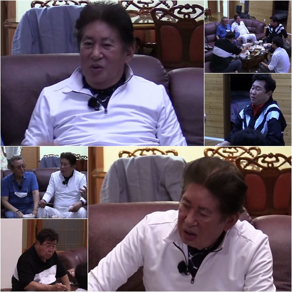 김용건, 76세에 혼전임신 스캔들 "뱀을 빗자루로 내리쳐 큰 일 당했나" ('그랜파')