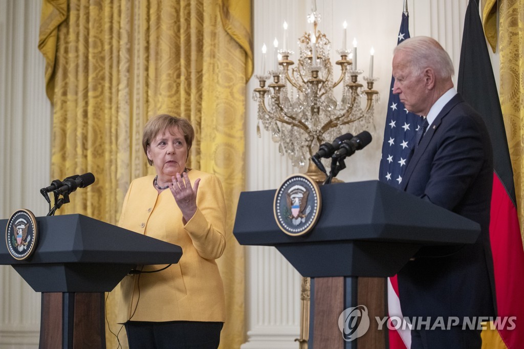 독일, 미 의회에 "러-독 연결 가스관 제재 말라" 촉구
