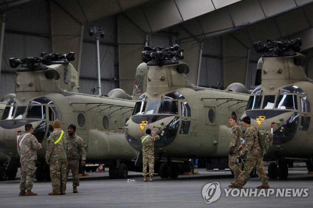 미,주한미군 아파치헬기·포병여단 순환배치에서 상시주둔 전환