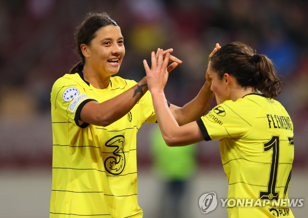첼시위민, 챔스서 세르베트 7-0 대파…지소연 벤치