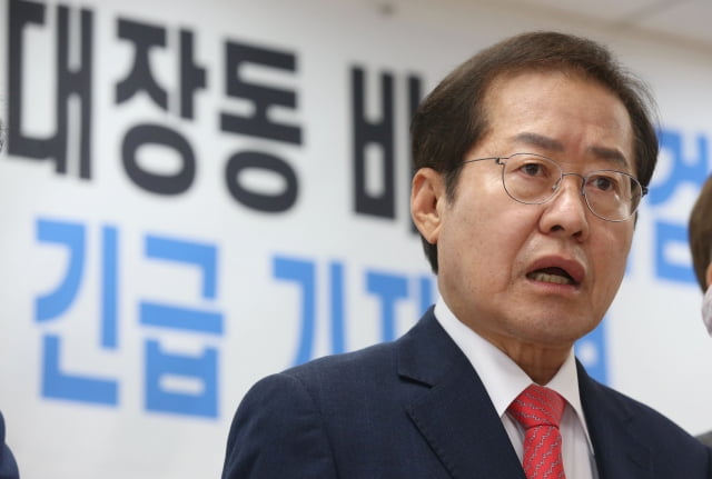 홍준표 "文-이재명, '대장동 봐주기' 약속했나…협잡 말라"