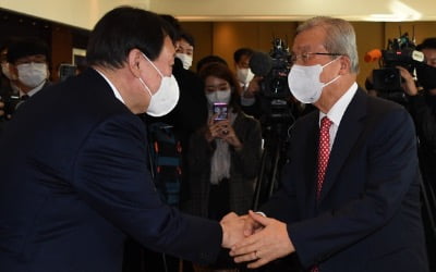 윤석열·김종인 관계 봉합 나선 野…권성동·김재원, 김종인 만난다