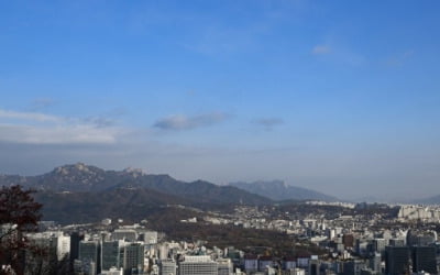 전국 맑고 미세먼지 '좋음'∼'보통'…동해안은 건조