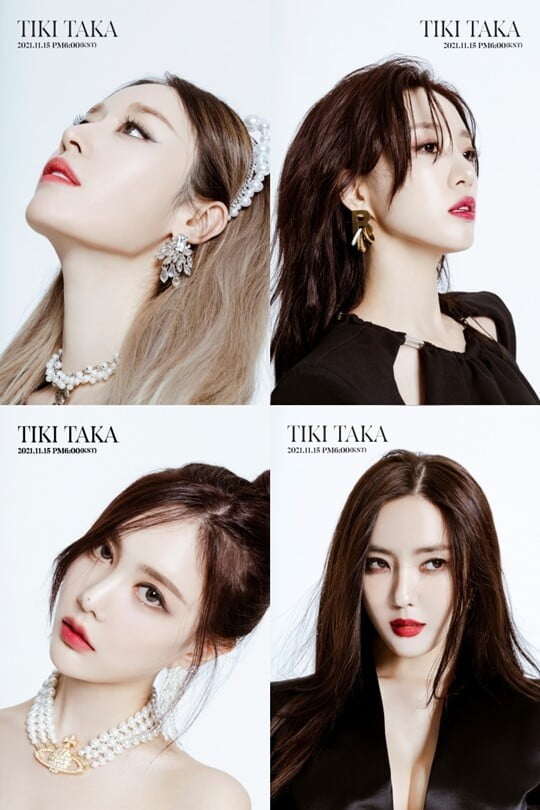 티아라, 새 앨범 '리:티아라' 재킷 이미지 공개...럭셔리 비주얼+독보적 아우라