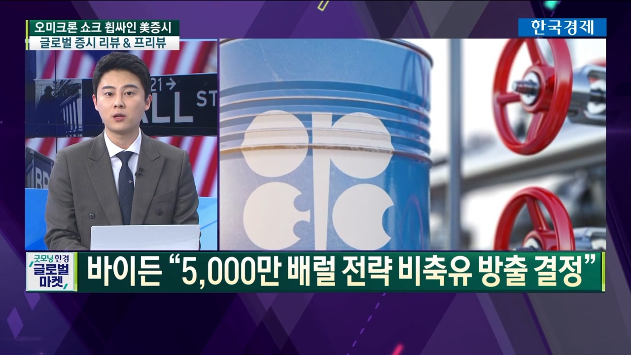 “OPEC+, 오미크론 사태로 증산 중단 가능성 제기” [글로벌 이슈]