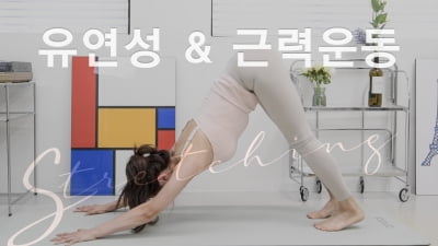 주말의 홈트｜한수진의 요가 한 수, ‘유연성과 근력운동을 동시에'