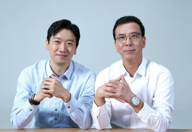 (사진 왼쪽부터) 이승효, 김대홍 카카오페이증권 공동대표 내정자.(사진=카카오페이증권)