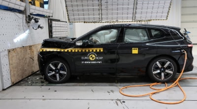 BMW 전기차 iX, 유로 NCAP 안전평가서 '최고 등급' 획득