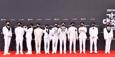 [포토] 세븐틴, '무대가 가득 차네~' (2021 KBS 가요대축제)