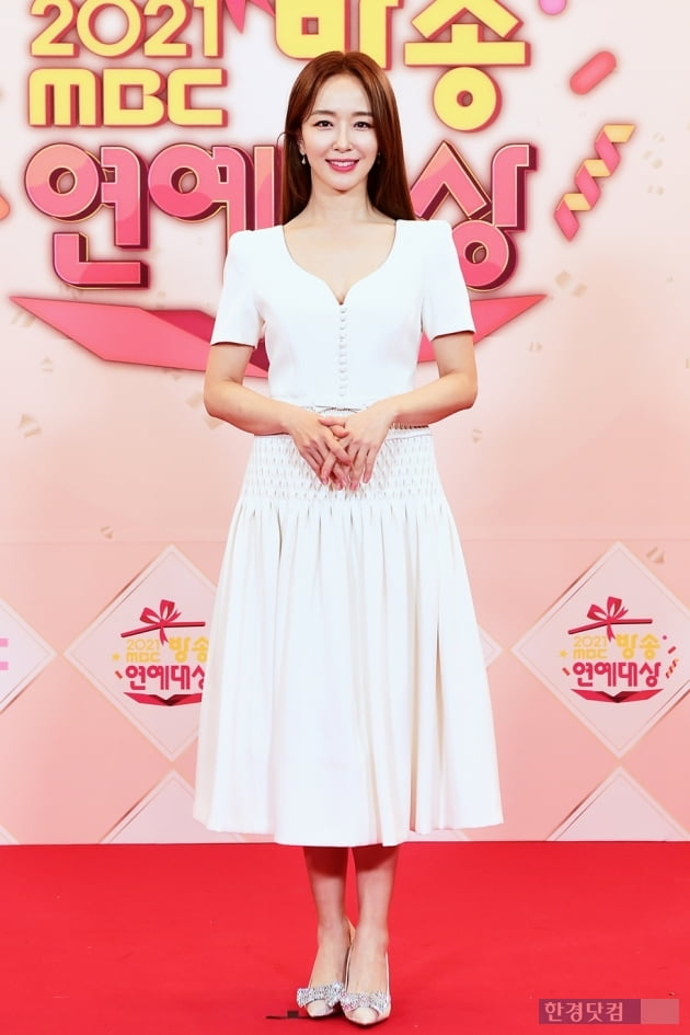 [포토] 박선영, '눈부시게 아름다운 미소' (2021 MBC 방송연예대상)