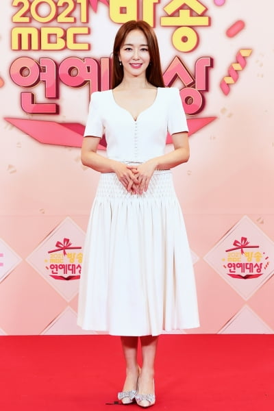 [포토] 박선영, '눈부시게 아름다운 미소' (2021 MBC 방송연예대상)