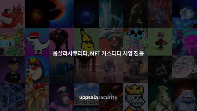 웁살라시큐리티, NFT 커스터디 서비스 출시…"원본 인증과 보관 동시에"