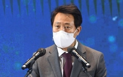 [포토] 오세훈 시장, '하이서울기업 페스티벌 축하드립니다'