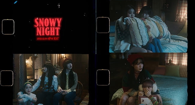 빌리, 새 싱글 'snowy night' M/V 티저 공개…미스터리 영화 감성