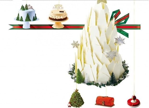 케이크 위에 펼친 동화 속 산타마을 | 한국경제