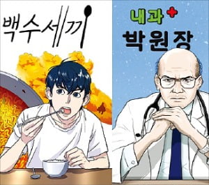 '지옥' 성공, 웹툰 가능성 보았다…'백수세끼' '내과 박원장' 등 잇따라