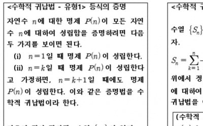 [2022학년도 논술길잡이] 출제 빈도 높은 수학적 귀납법 증명 문제