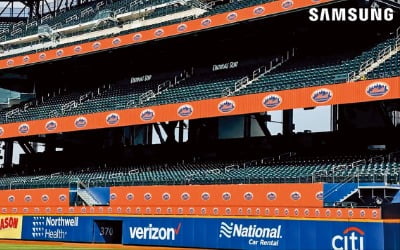 [포토] '뉴욕 메츠' 홈구장에 삼성 디스플레이 1300개 깔린다