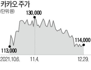 카카오, 올해 46% 올랐지만…개미들은 -8%